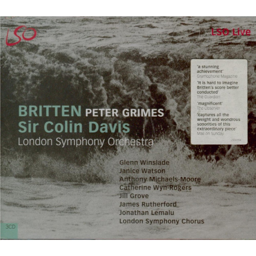 BRITTEN - Davis - Peter Grimes, opéra op.33..